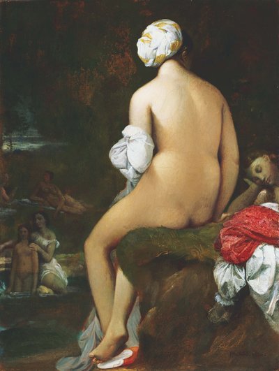 De Kleine Bader door Jean Auguste Dominique Ingres